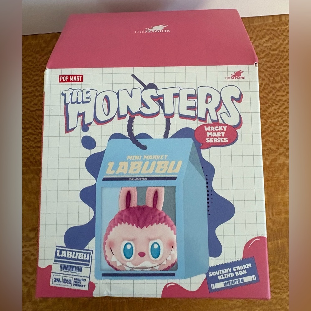 Sealed Pop Mart Labubu Squishy Head Wacky Mart Series. Chance to pull a secret!